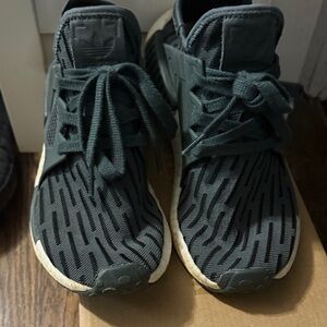 Adidas Forest Green Patterned Sneakers NO BOX